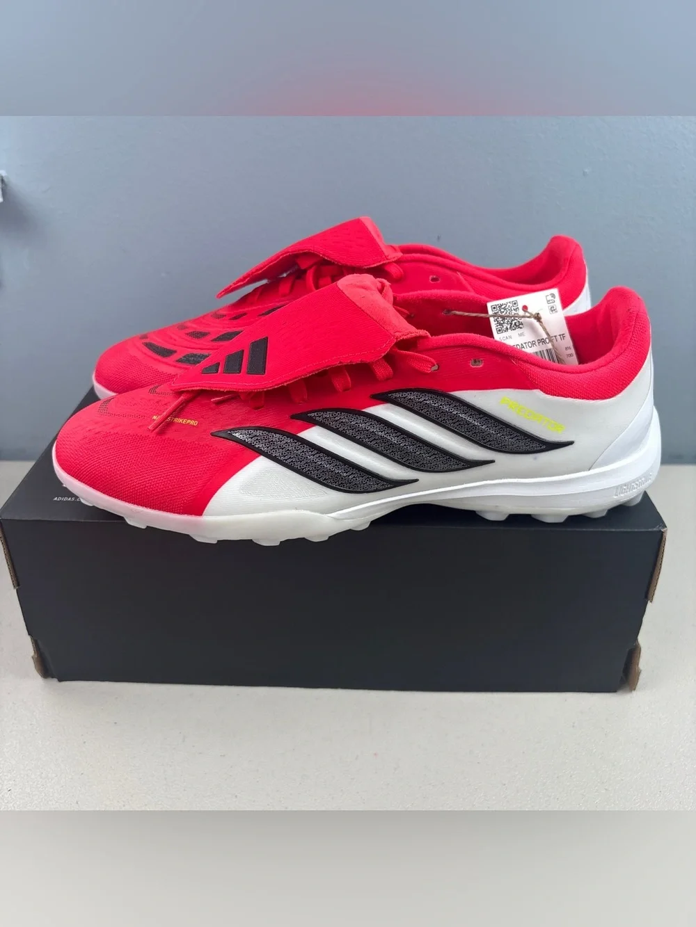 adidas Predator PRO FT TF Soccer Turf Soccer Shoes JR7866 Men’s Sz 9